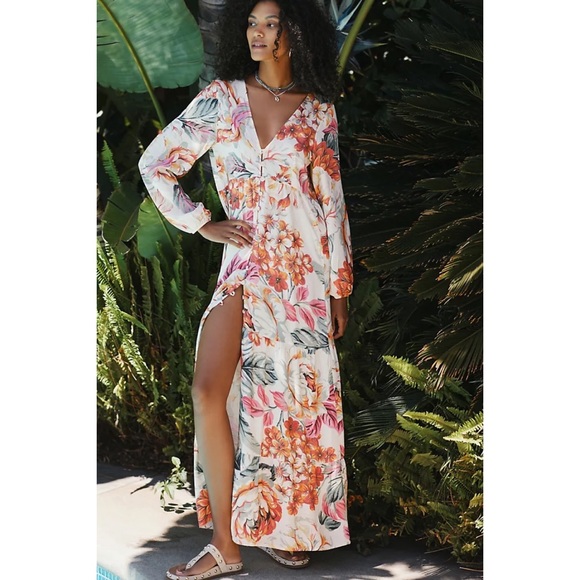 Maaji Floral Dress Cover Up - Picture 3 of 10